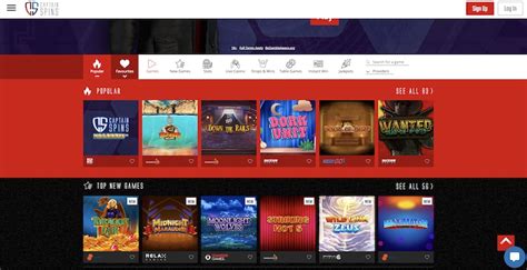 Captain Spins casino review Canada