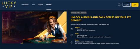 Lucky VIP casino review Canada