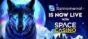 SpaceCasino Welcome Bonus: 80% Up to $200 + 250 Free Spins
