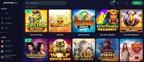 Greenspin Casino Australia slots